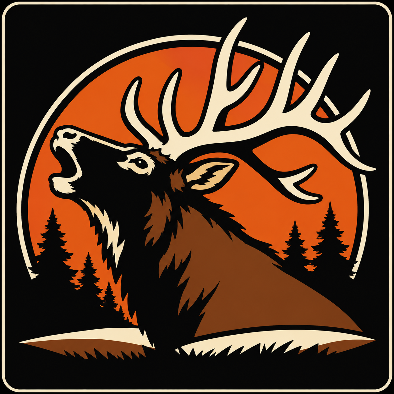 Bugling Elk