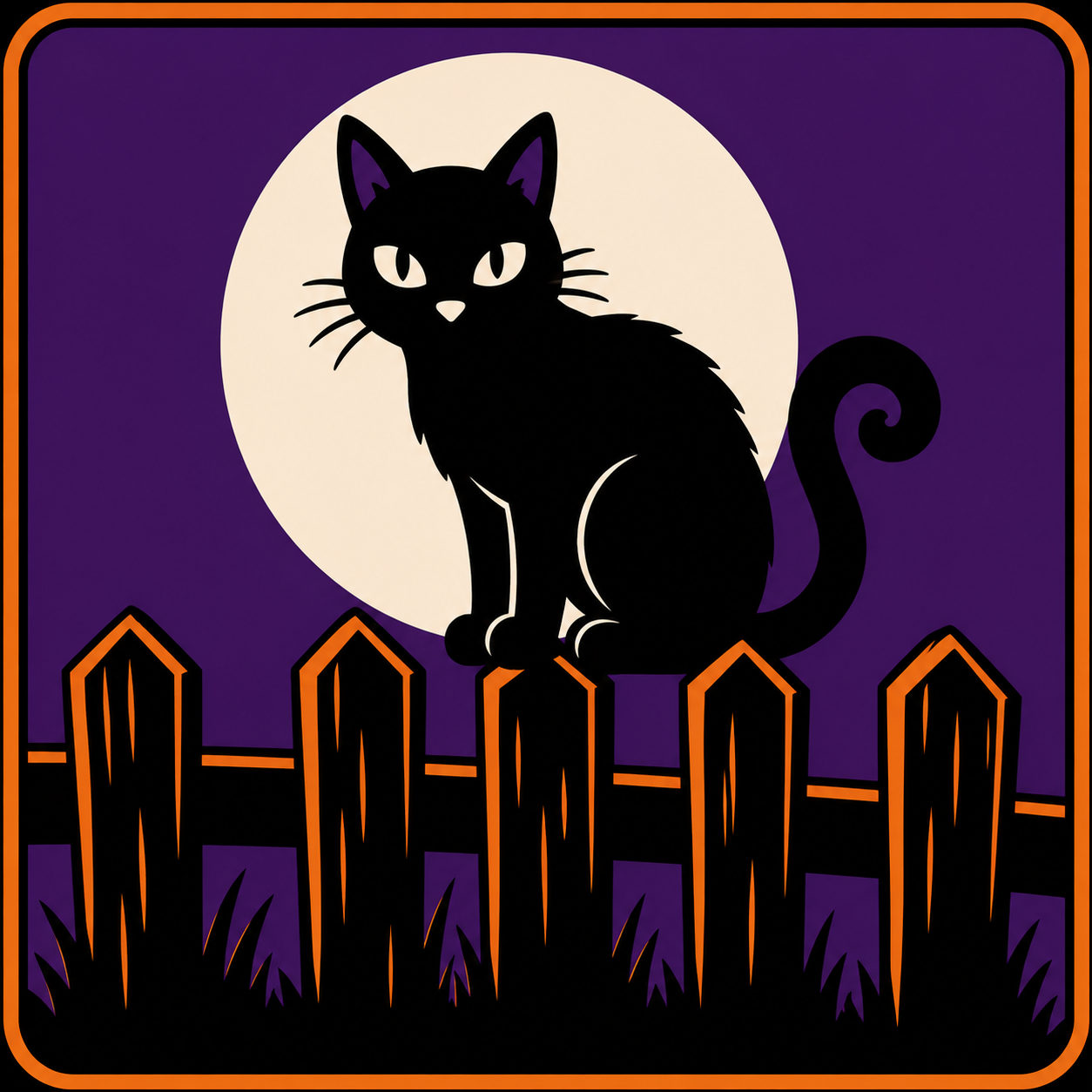 Cat on Fence