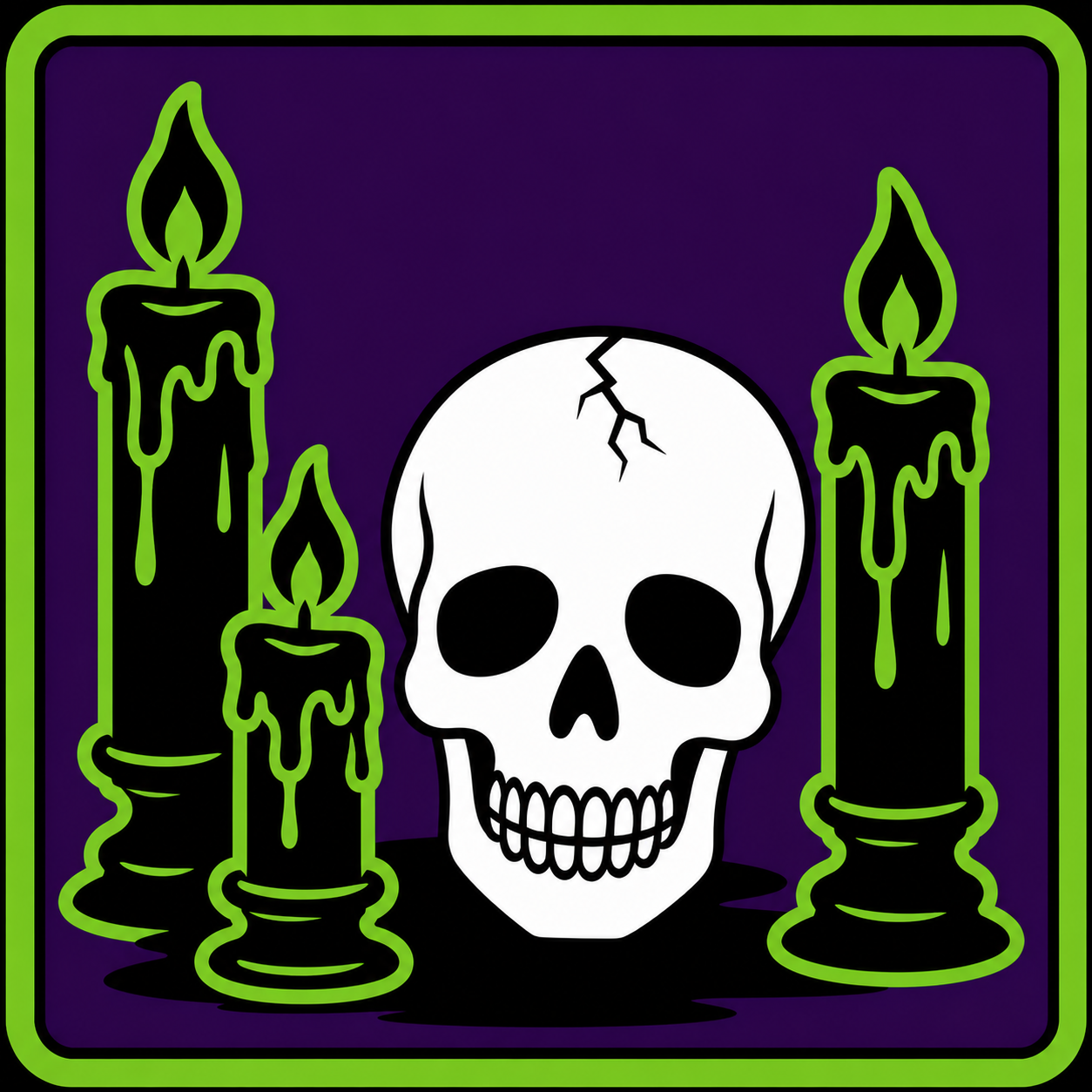 Skull and Candles