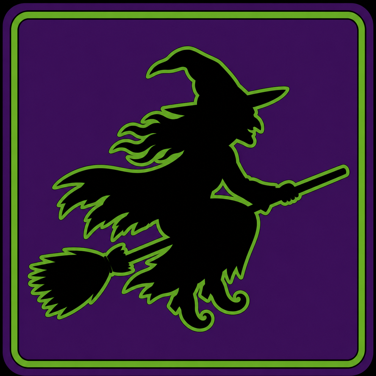 Witch on a Broom