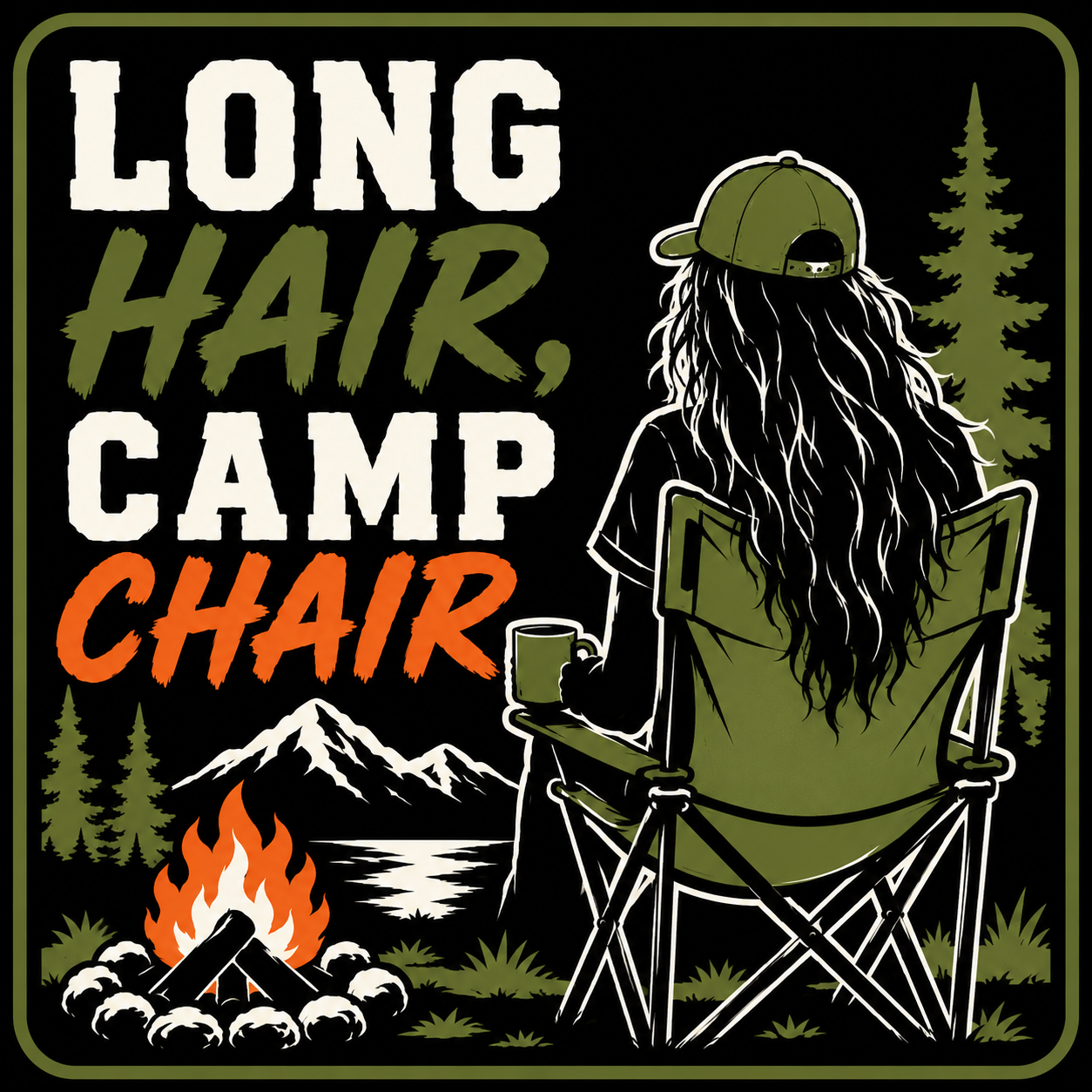 Long Hair Camp Chair