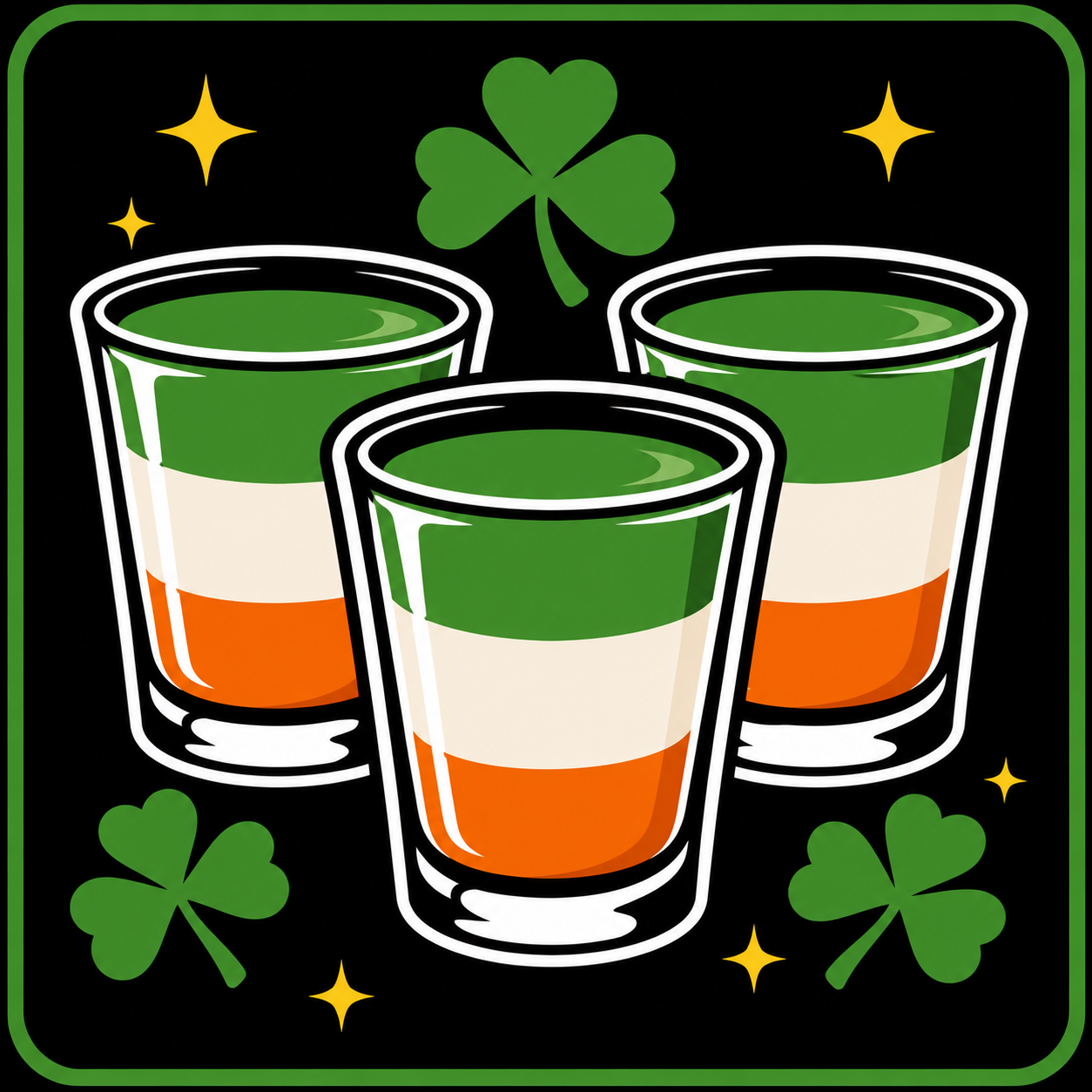 Irish Flag Shots